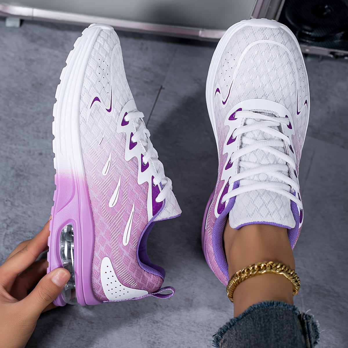 Dame Ortopediske Sneakers – Lettvekt, Støtte Komfort