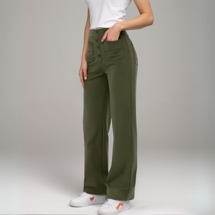 Élise™ | Høytlivsbukse med Stretch