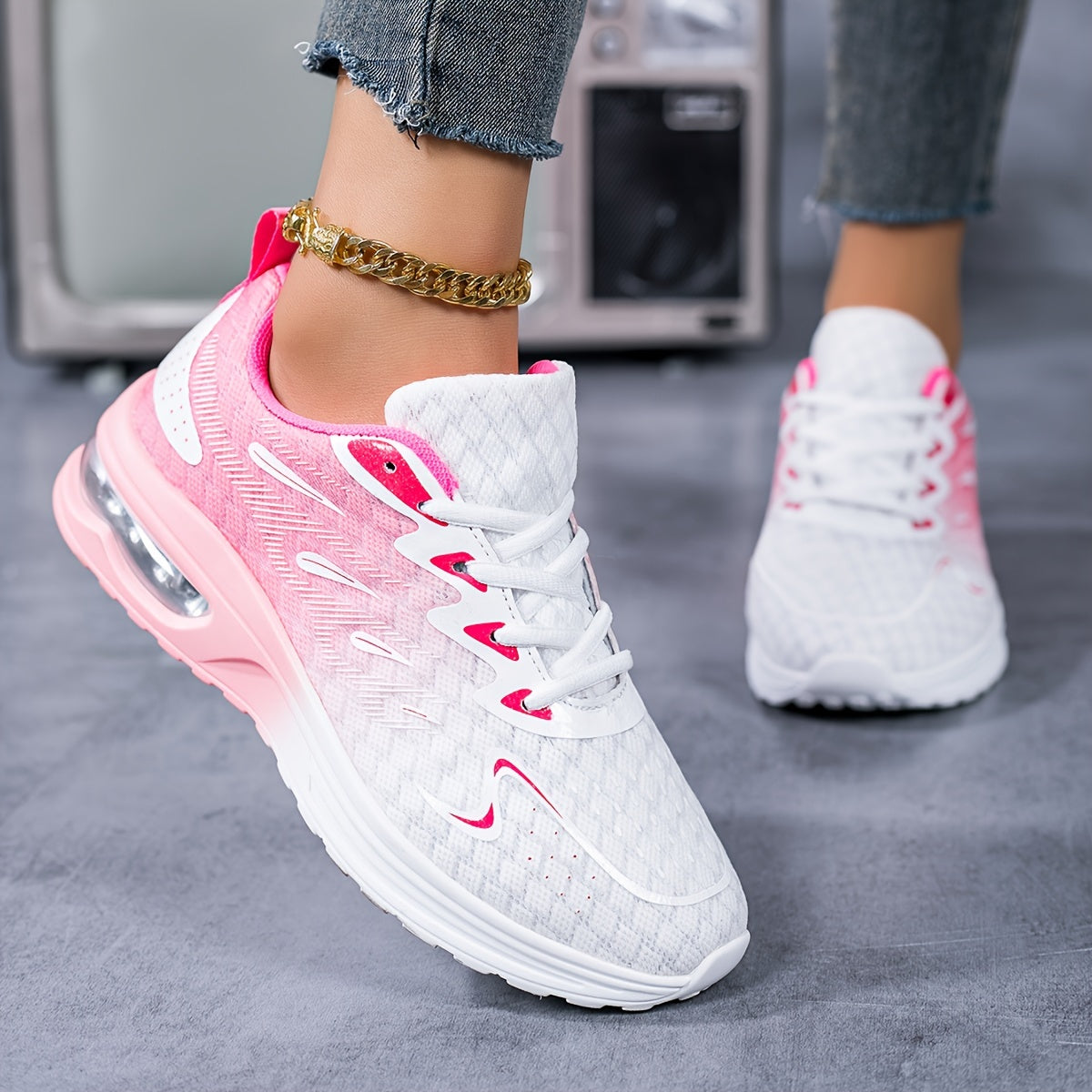 Dame Ortopediske Sneakers – Lettvekt, Støtte Komfort