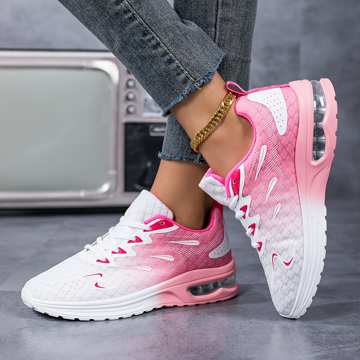 Dame Ortopediske Sneakers – Lettvekt, Støtte Komfort