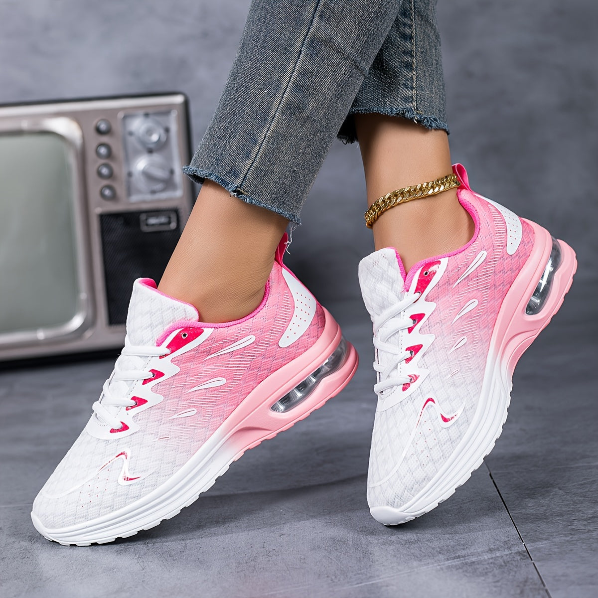Dame Ortopediske Sneakers – Lettvekt, Støtte Komfort