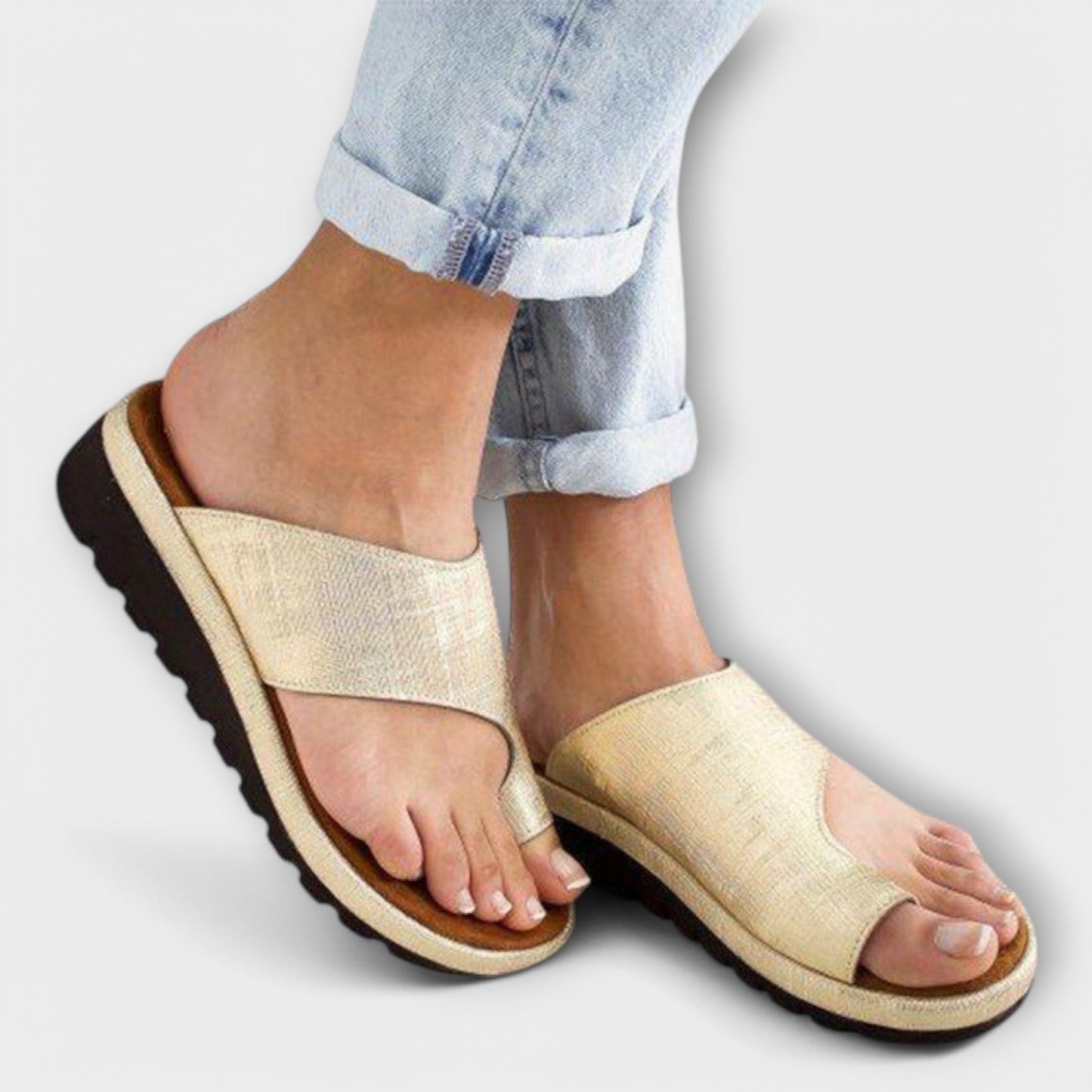Elora™ – Ortopediske Sandaler med Støtdemping og Ergonomisk Komfort