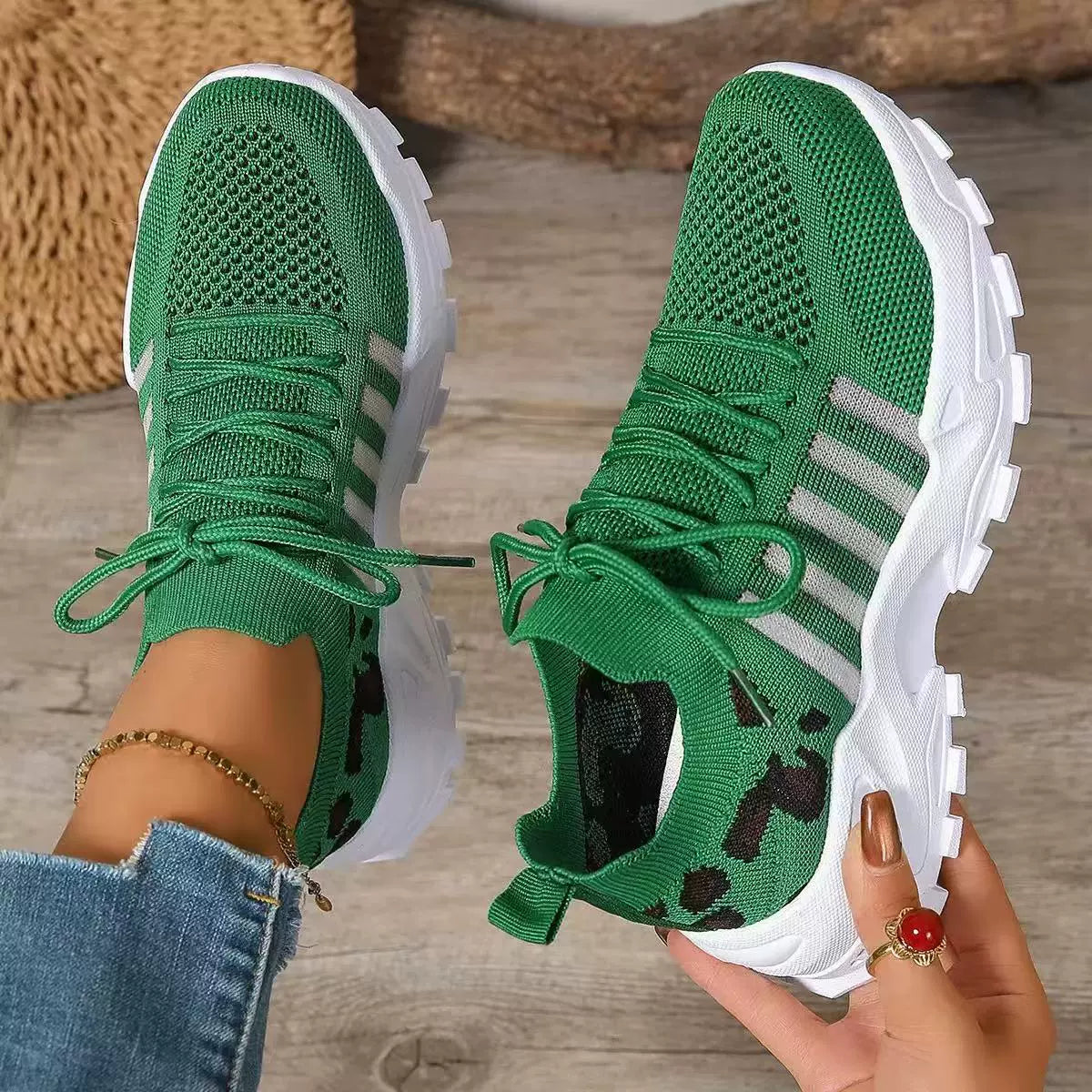 Komfortable og Pustende Sneakers for Kvinner