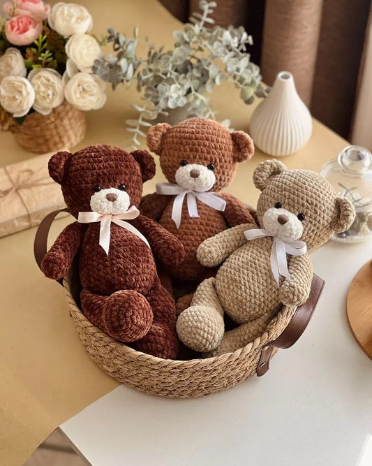 Bamse hekleoppskrift amigurumi